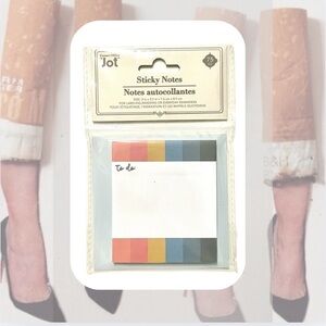 🏷️ “to do” colorful index 3x3 sticky notes